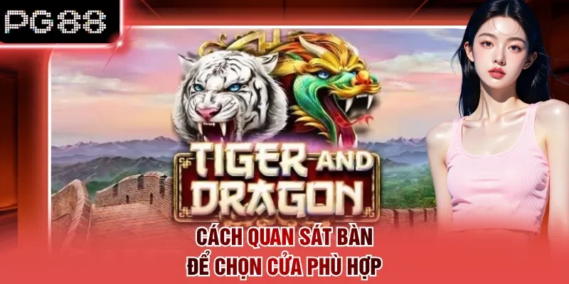 Cách quan sát bàn để chọn cửa phù hợp