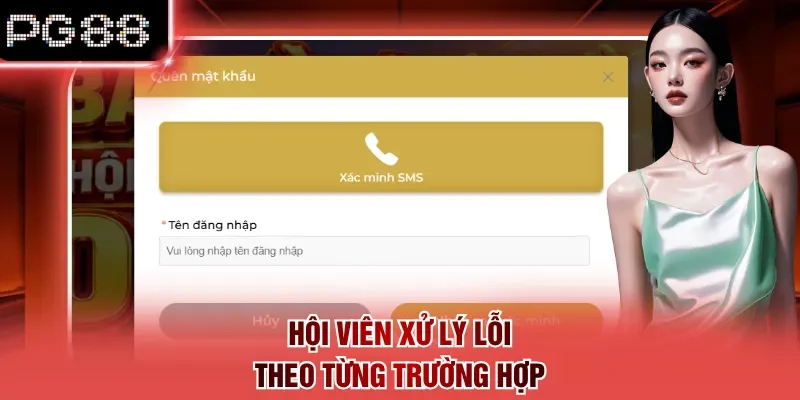 Hội viên thực hiện từng bước truy cập chuẩn